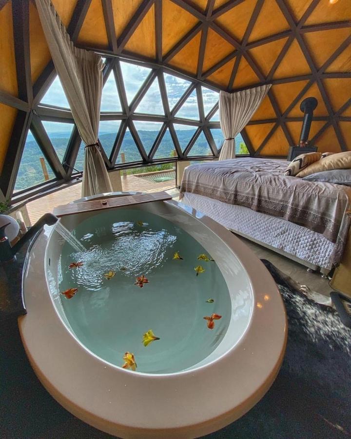 The Space - Welcome To The Sky - Domo Geodesico Villa Alfredo Wagner Ngoại thất bức ảnh