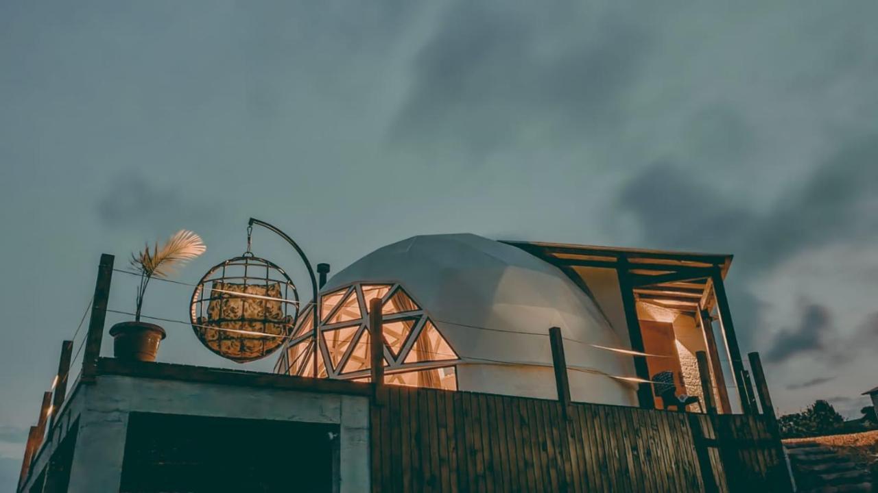 The Space - Welcome To The Sky - Domo Geodesico Villa Alfredo Wagner Ngoại thất bức ảnh